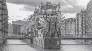 Monument II for Speicherstadt, Hamburg, visualization (c) Heinz Zolper