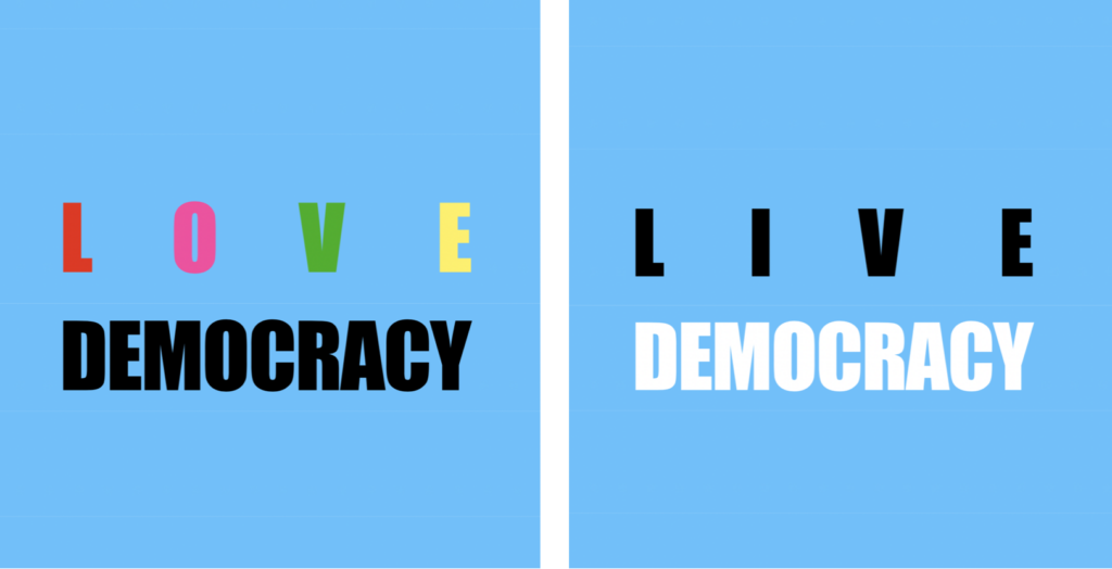 LOVE DEMOCRACY - LIVE DEMOCRACY. A.P. ASTRA